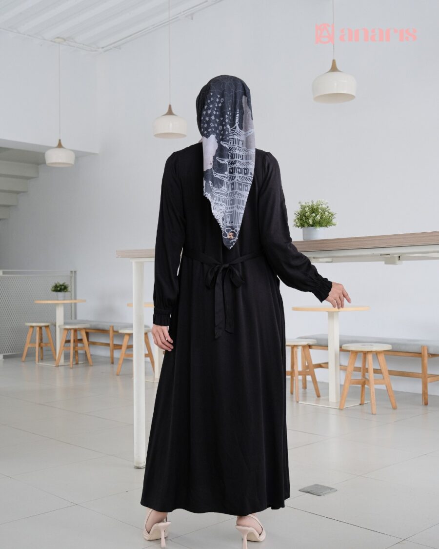 Kana Dress Series Black - Gambar 3