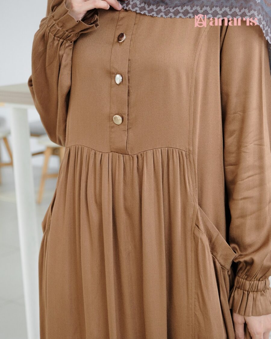 Kana Dress Series Brown - Gambar 2