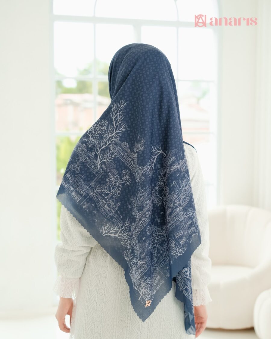 Saffana Series Navy Syar'i - Gambar 2