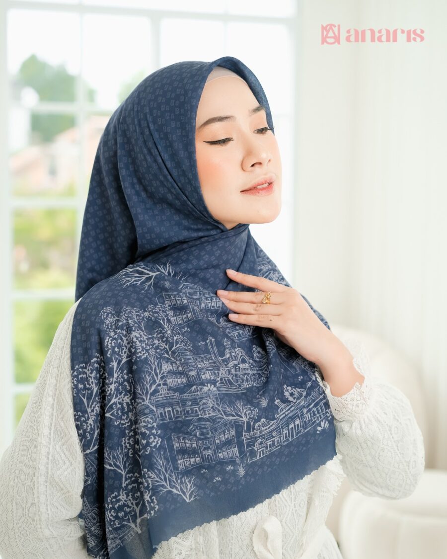 Saffana Series Navy Syar'i - Gambar 3