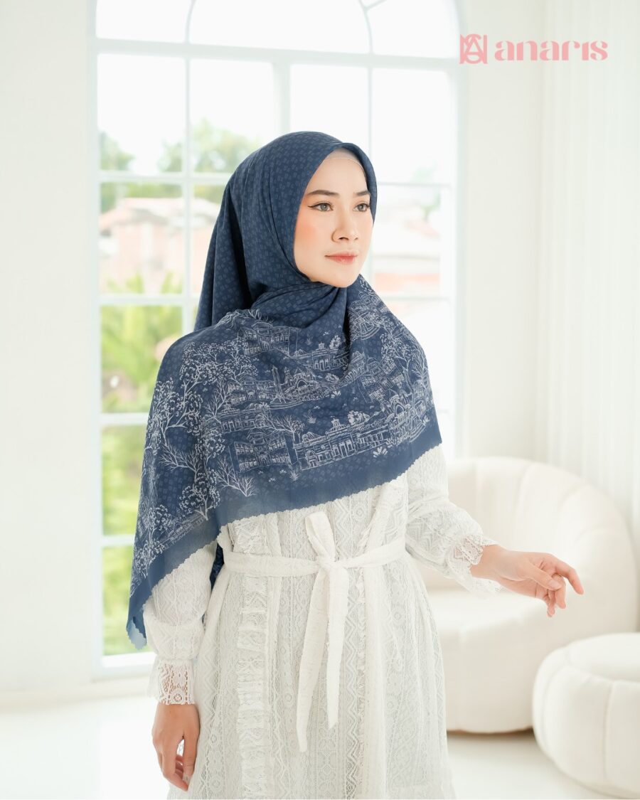 Saffana Series Navy Syar'i