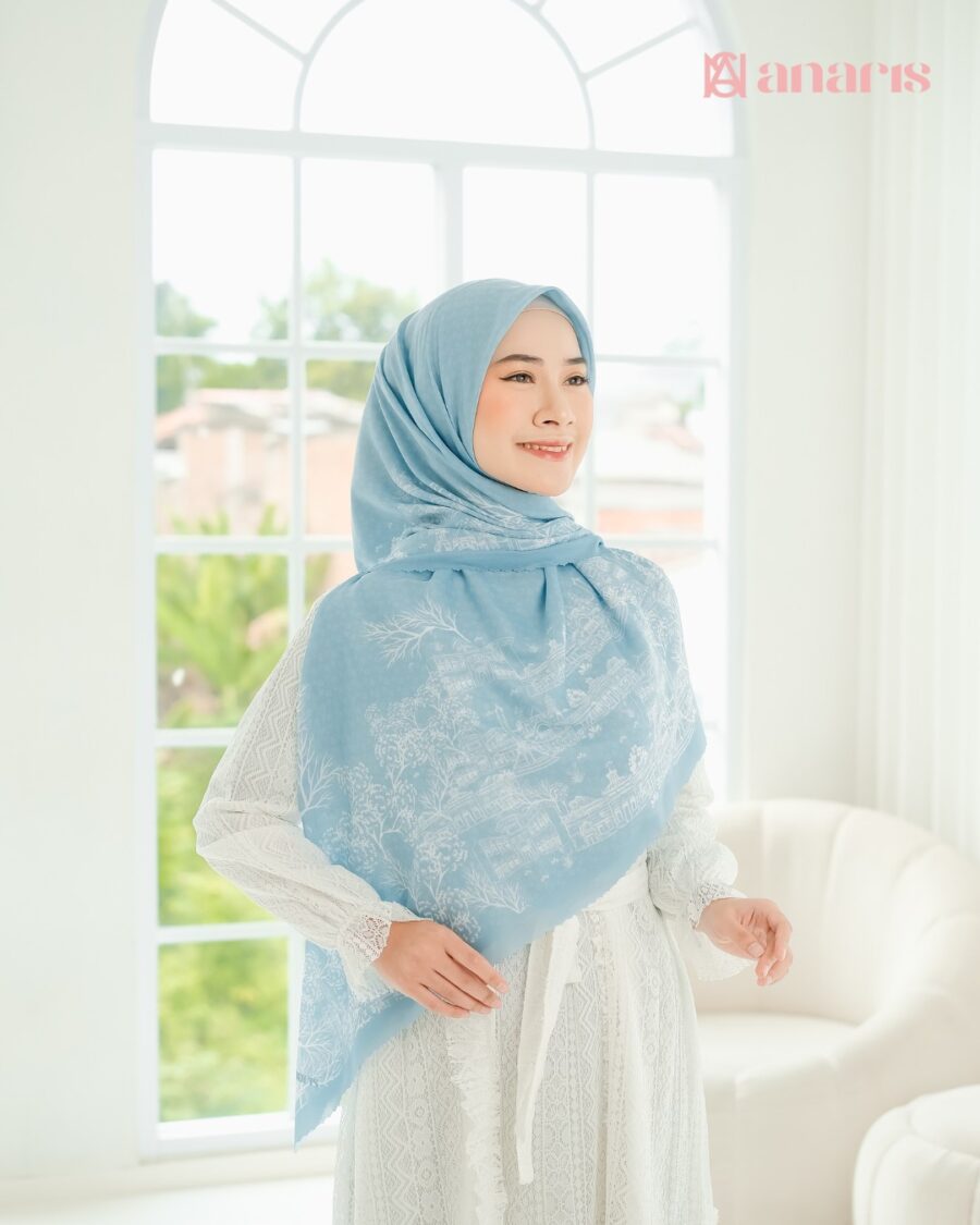 Saffana Series Sky Blue Syar'i