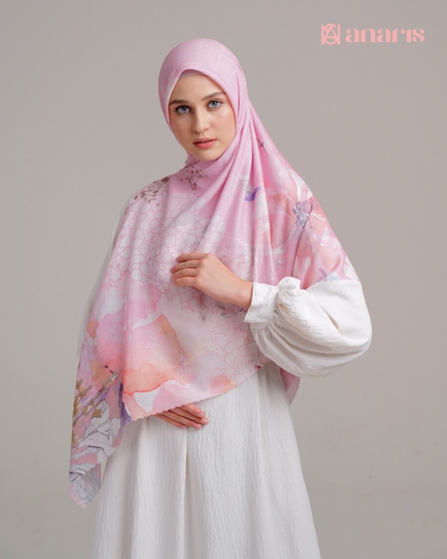 Humaira Series Pink Syar'i - Gambar 4