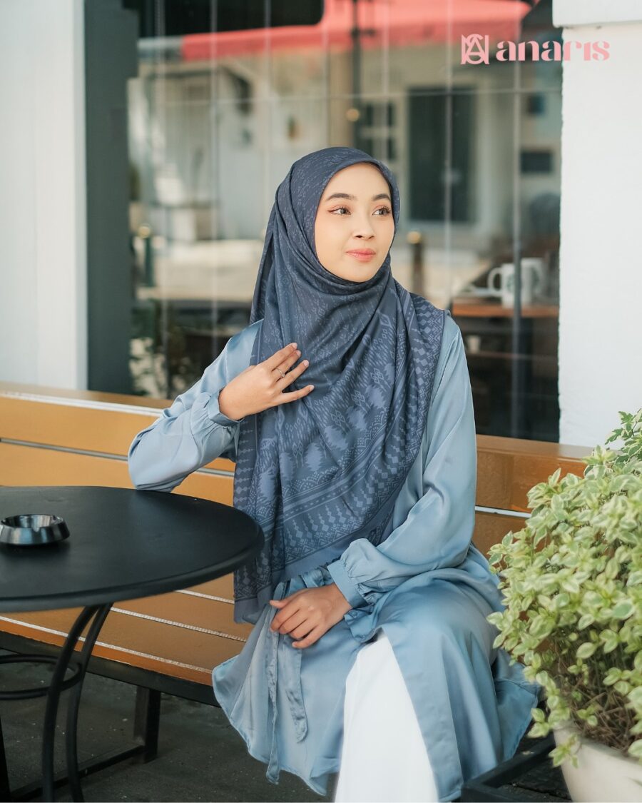 Quinn Series Navy Syar'i - Gambar 3