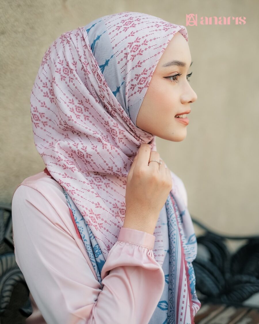 Quinn Series Pink Red Syar'i - Gambar 3