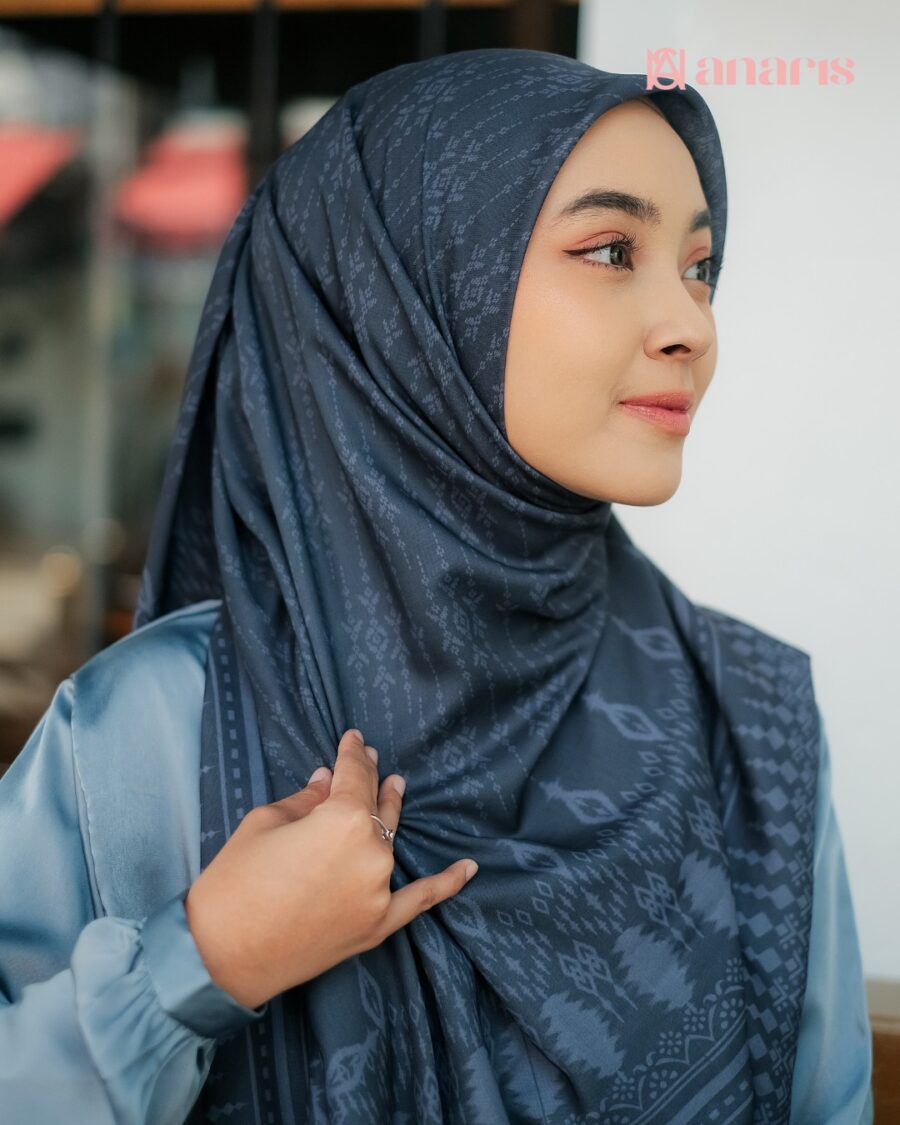 Quinn Series Navy Syar'i - Gambar 2