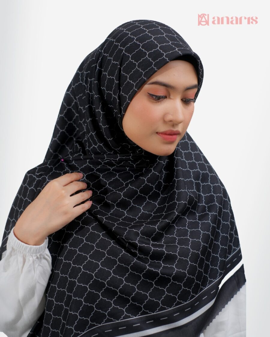 Jannah Series Black Syar'i - Gambar 2