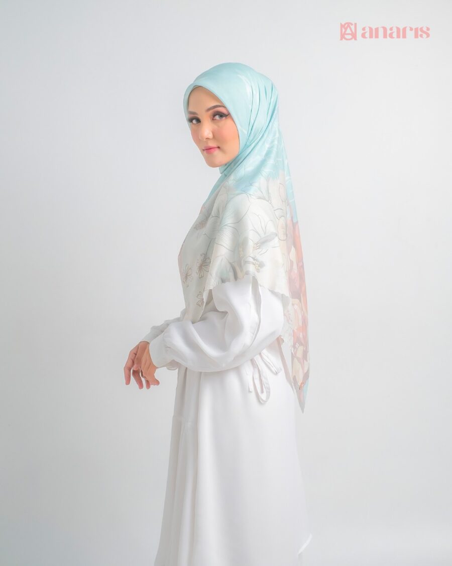 Ivana Series A01 Sky Blue Syar'i - Gambar 4
