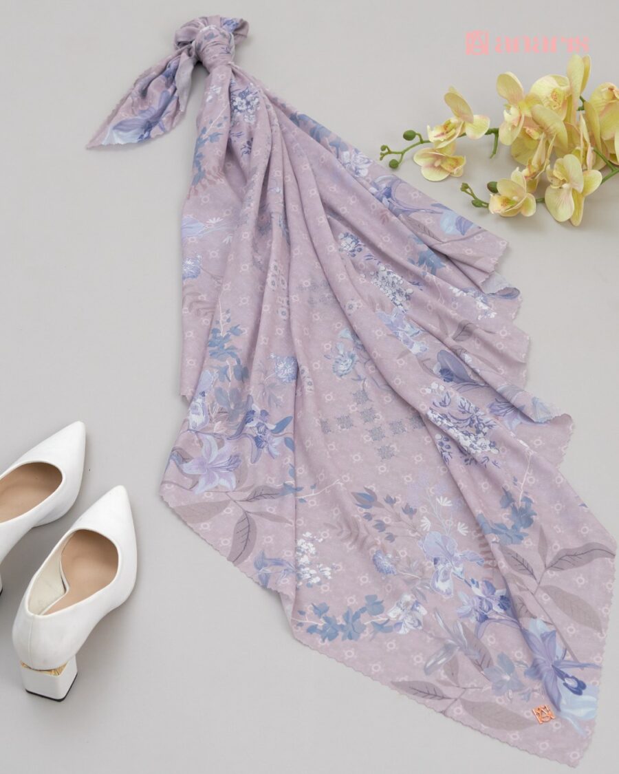 Clara Series Light Grey Syar'i - Gambar 2