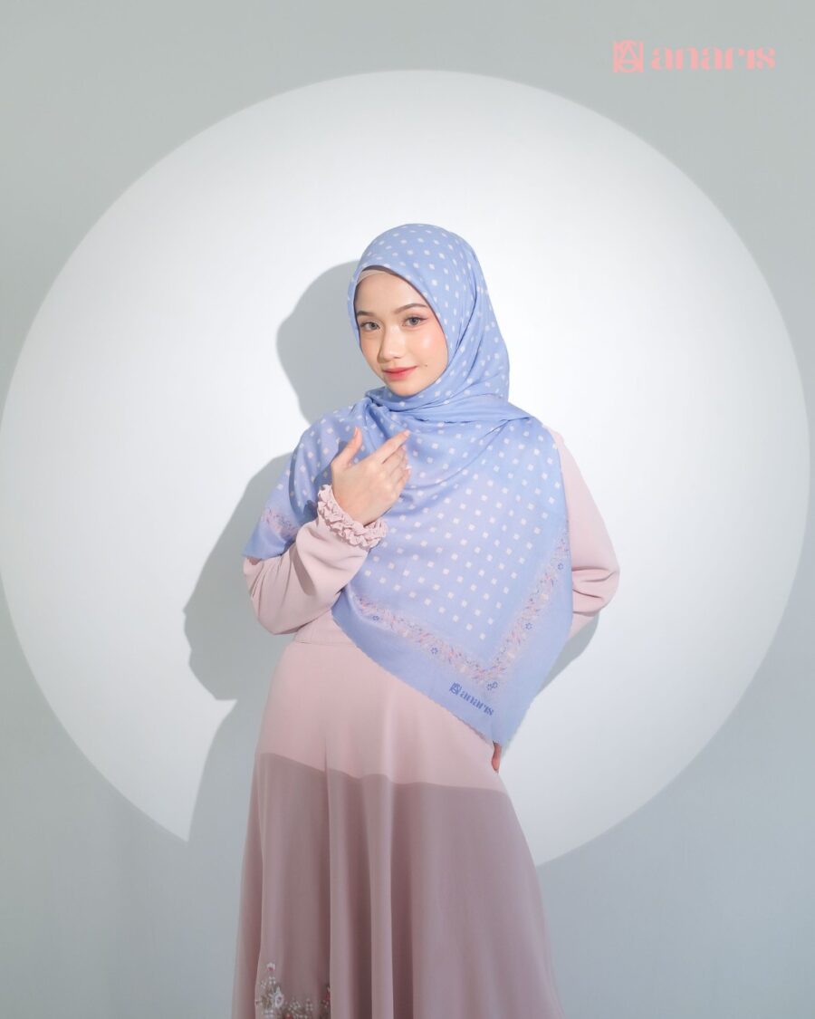 Kagumi Series Nila Blue Syar'i - Gambar 4