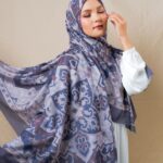 Zara Series Z010 Grey Purple Syar'i - Gambar 5