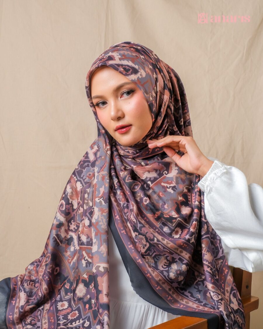 Zara Series Z01 Plum Syar'i - Gambar 4
