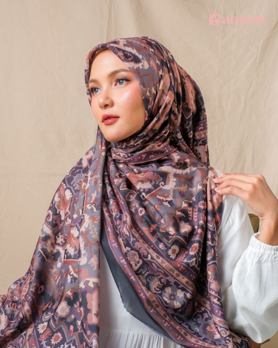Zara Series Z01 Plum Syar'i - Gambar 3