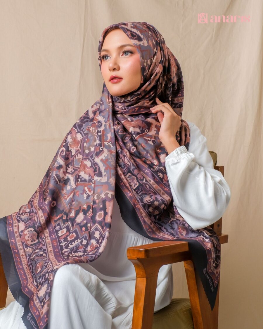 Zara Series Z01 Plum Syar'i - Gambar 2