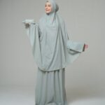 Mukena 2in1 Travela Series Soft Green AnarisXAnima - Gambar 2