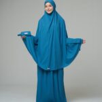 Mukena 2in1 Travela Series Marlin Blue AnarisXAnima - Gambar 2