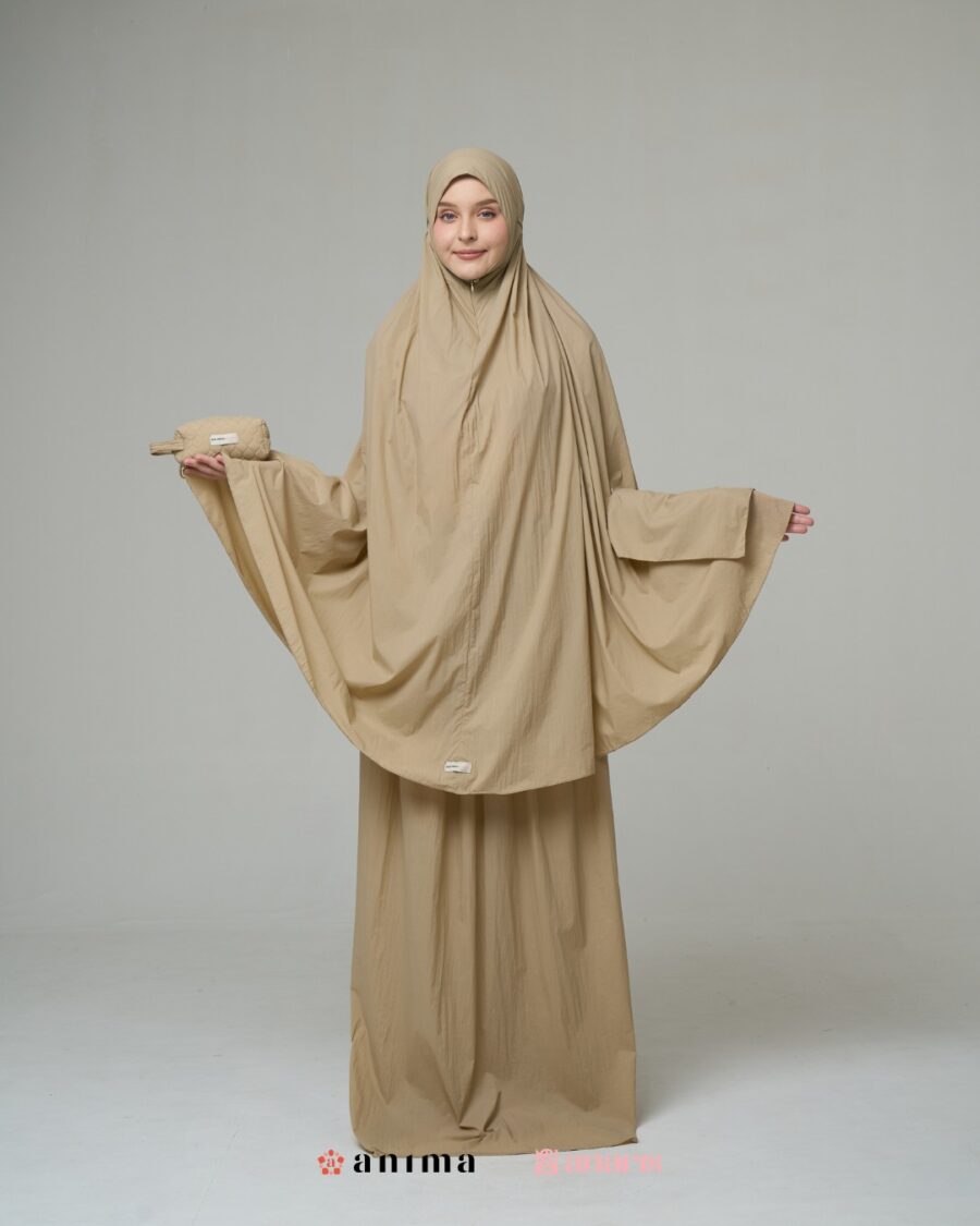 Mukena 2in1 Travela Series Toffe AnarisXAnima - Gambar 2