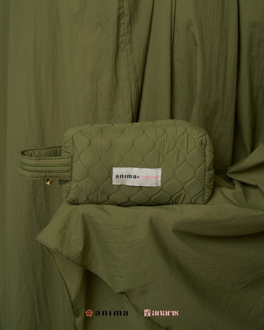 Mukena 2in1 Travela Series Olive AnarisXAnima - Gambar 7
