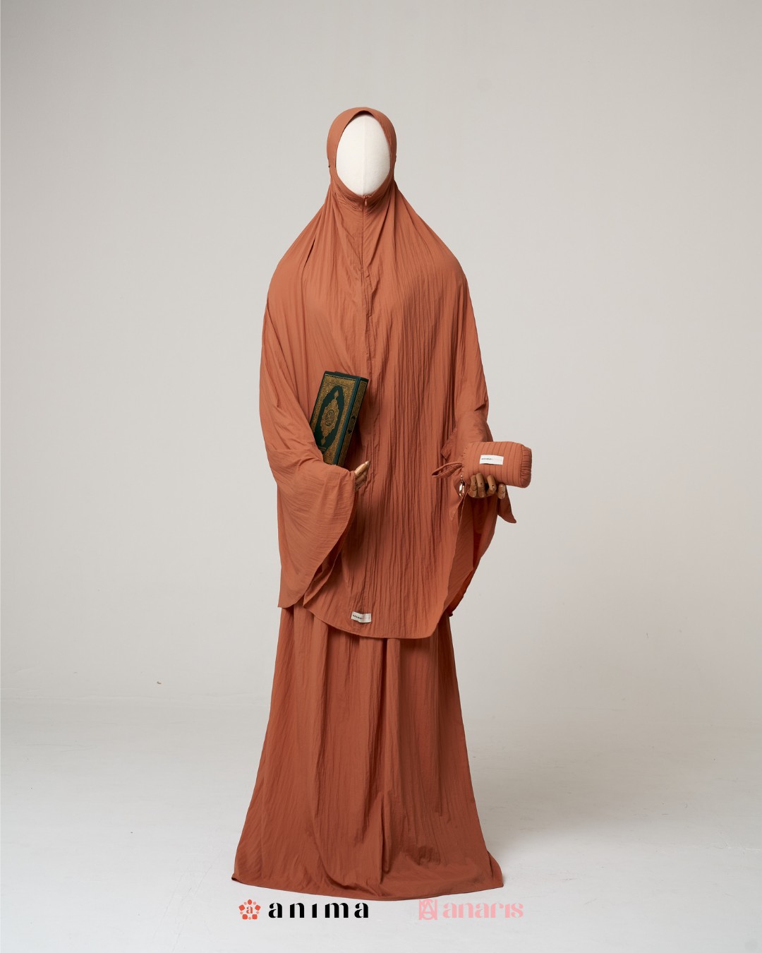 Mukena 2in1 Travela Series Brick AnimaxAnaris - Gambar 3