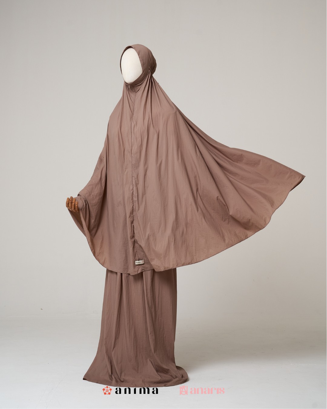 Mukena 2in1 Travela Series Milo AnimaxAnaris - Gambar 2