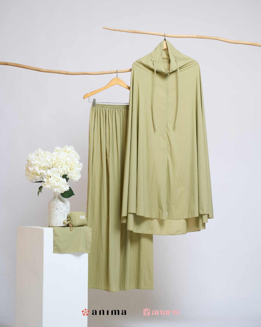 Mukena 2in1 Travela Series Avocado AnimaxAnaris - Gambar 4