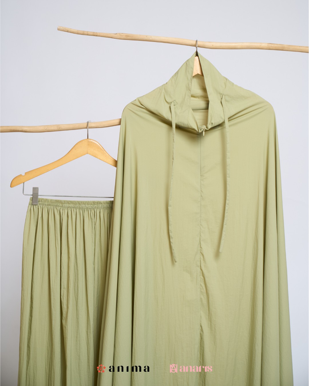 Mukena 2in1 Travela Series Avocado AnimaxAnaris - Gambar 2