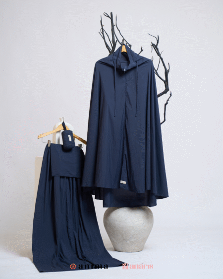 Mukena 2in1 Travela Series Dark Navy AnimaxAnaris