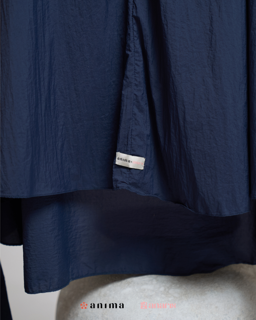 Mukena 2in1 Travela Series Dark Navy AnimaxAnaris - Gambar 2