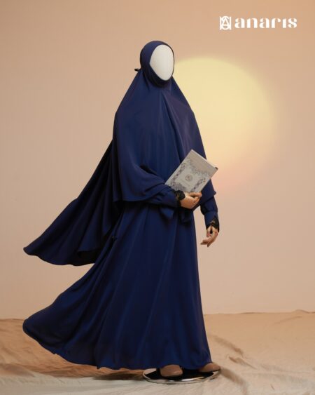 Yasmin Abaya Dress Series Navy