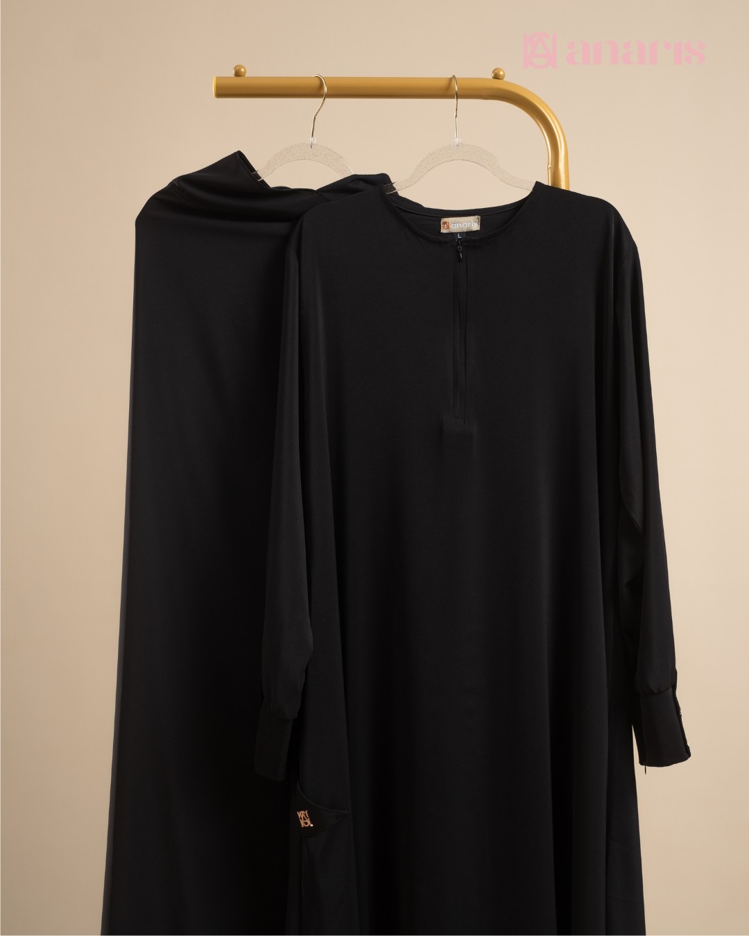 Yuna Abaya Oneset series Black